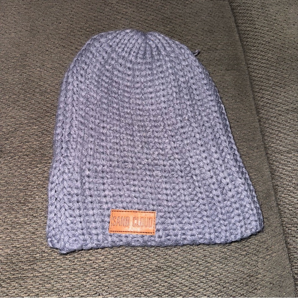Gray Knit Beanie